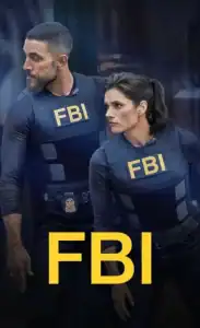 FBI agents in uniform, focused and alert, ready for action, representing law enforcement professionals.