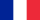 French flag, tricolor with blue, white, and red representing France's national pride.