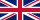 UK flag representing nomadic lifestyle and travel adventures.